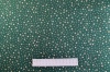 Fabric by the Metre - P303 Gold Stars - Green